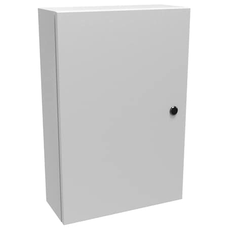 Hammond Slotted 1/4 Turn Latch Electrical Enclosures, 24 in H, 6 in D, 16 in W EN4SD24166LG